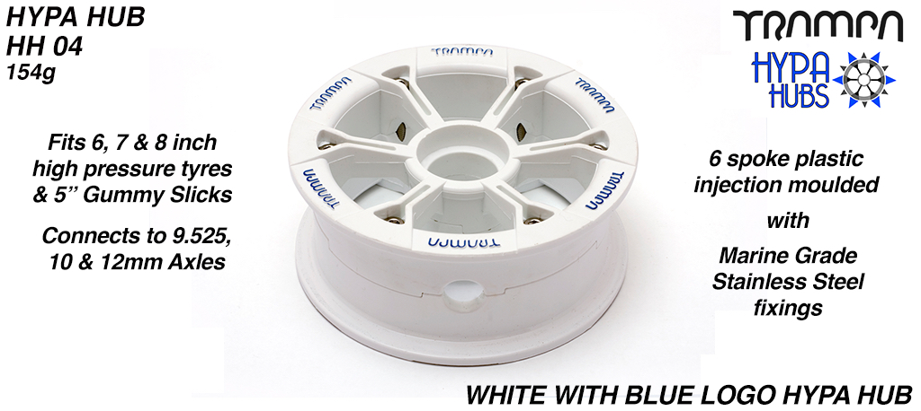 WHITE n Blue Hypa hub (+£5)