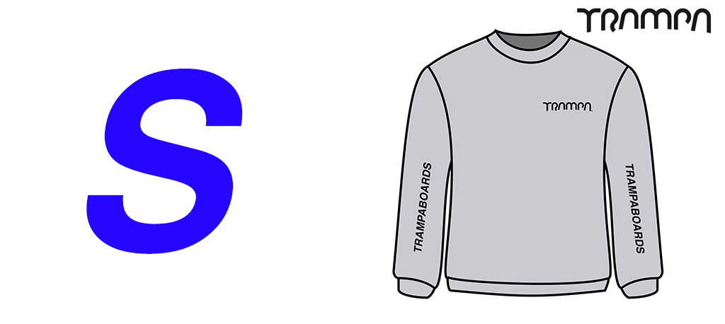 GREY Sweatshirt - Small (36 - 38 Inch Chest)