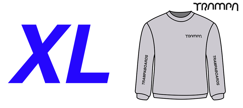 GREY Sweatshirt - X Large (42 - 44 Inch Chest)