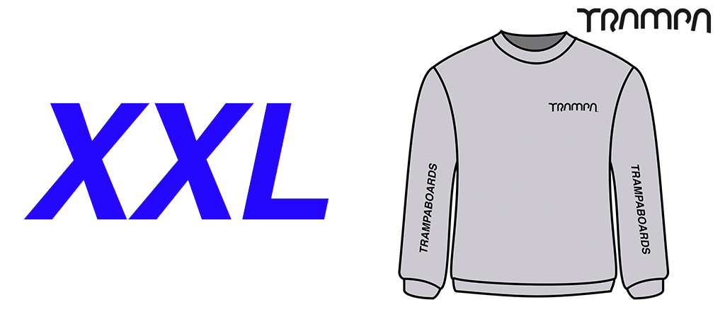 GREY Sweatshirt - XX Large (44 - 46 Inch Chest)