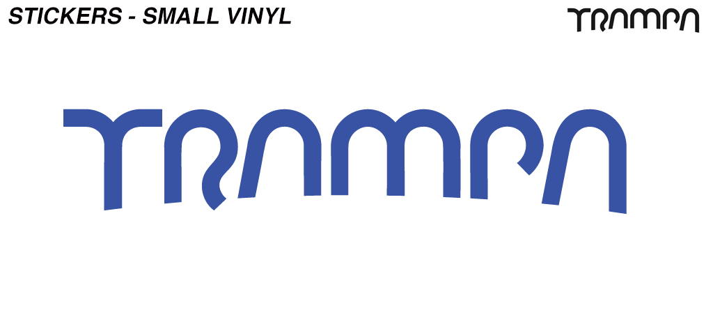 Alpha BLUE Top of the Deck Vinyl Sticker - OUT OF STOCK