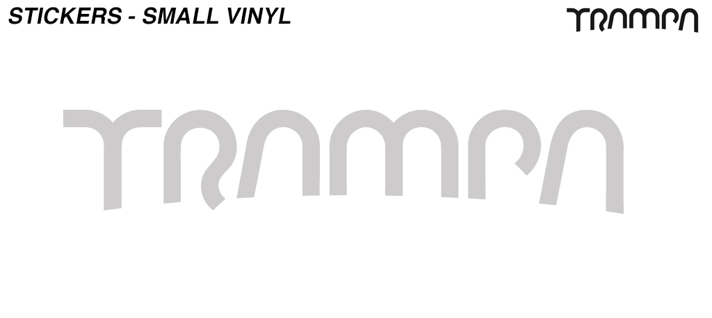 Metalic SILVER Top of the Deck Vinyl Sticker