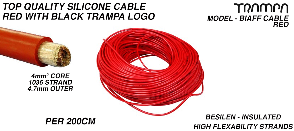 2 Meter of Red Cable (+£19)