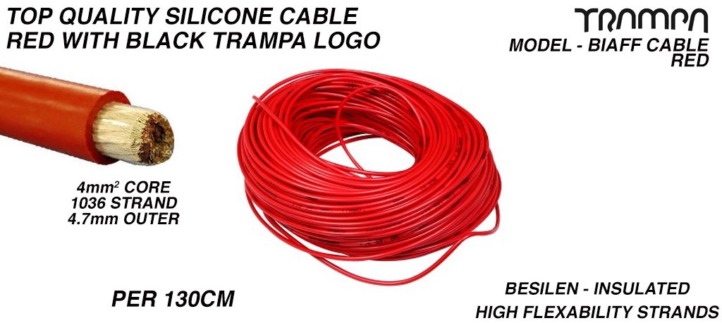 1.3 Meter of Red Cable (+£12)