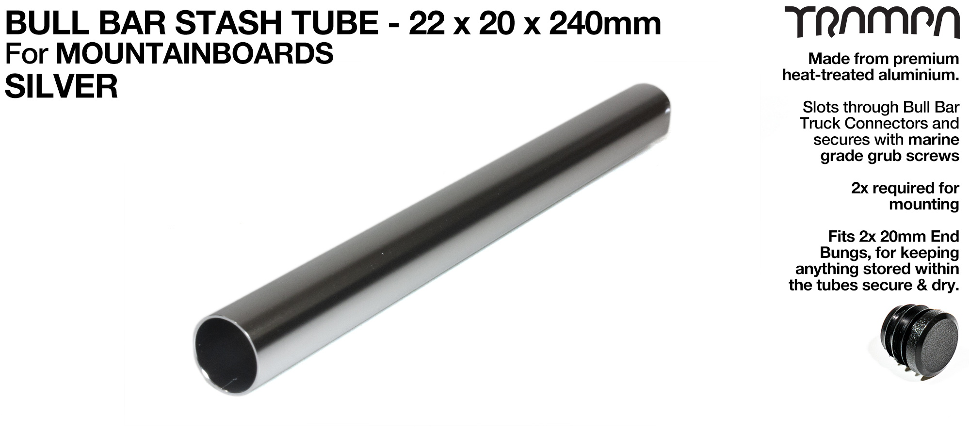 MTB Cross-Bar - SILVER 