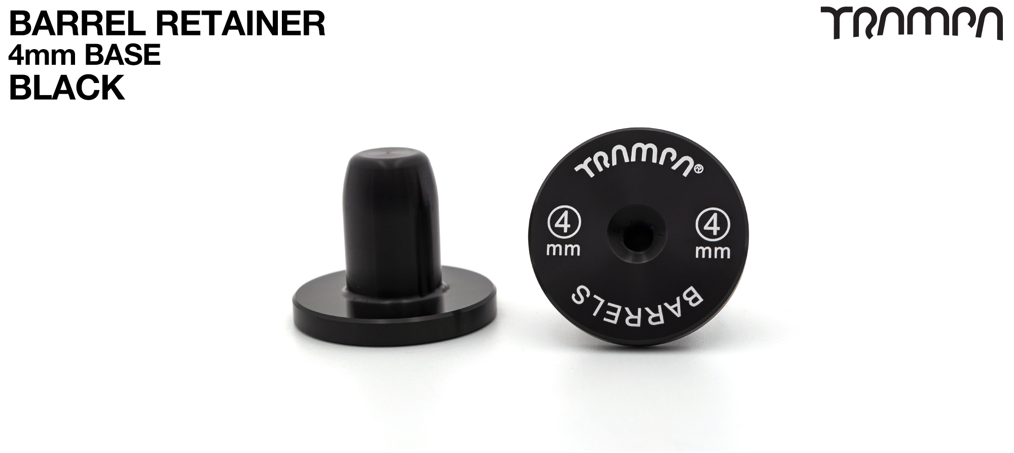 BARRELS Retainer 4mm Base - BLACK