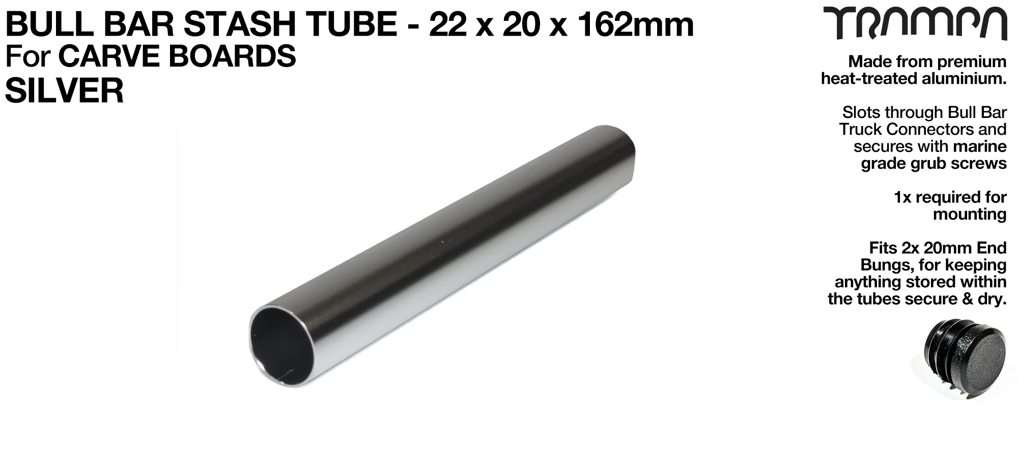 CARVE Cross-Bar - SILVER 