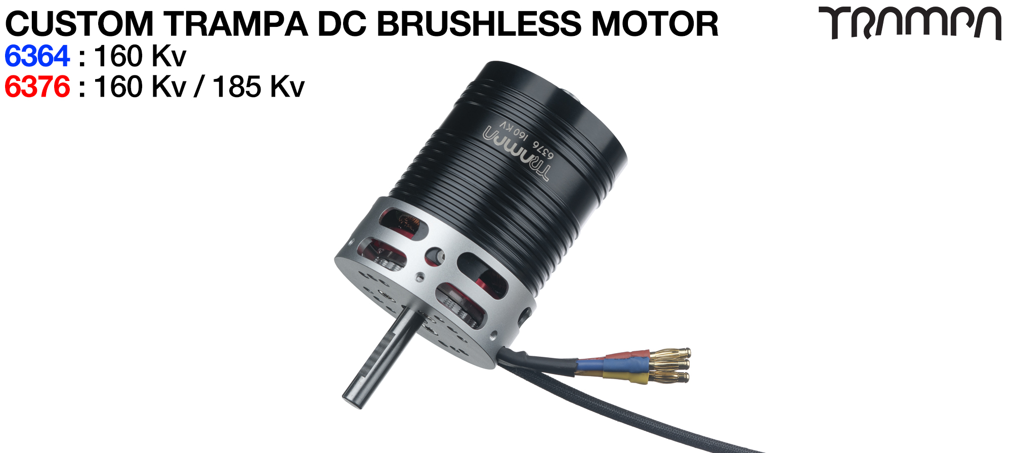 TRAMPA Custom DC Motor 6364 6376 6386 - SINGLE
