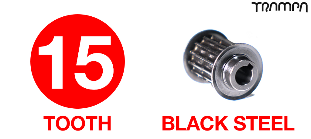 15 Tooth Motor Pulleys - Great Top Speed 