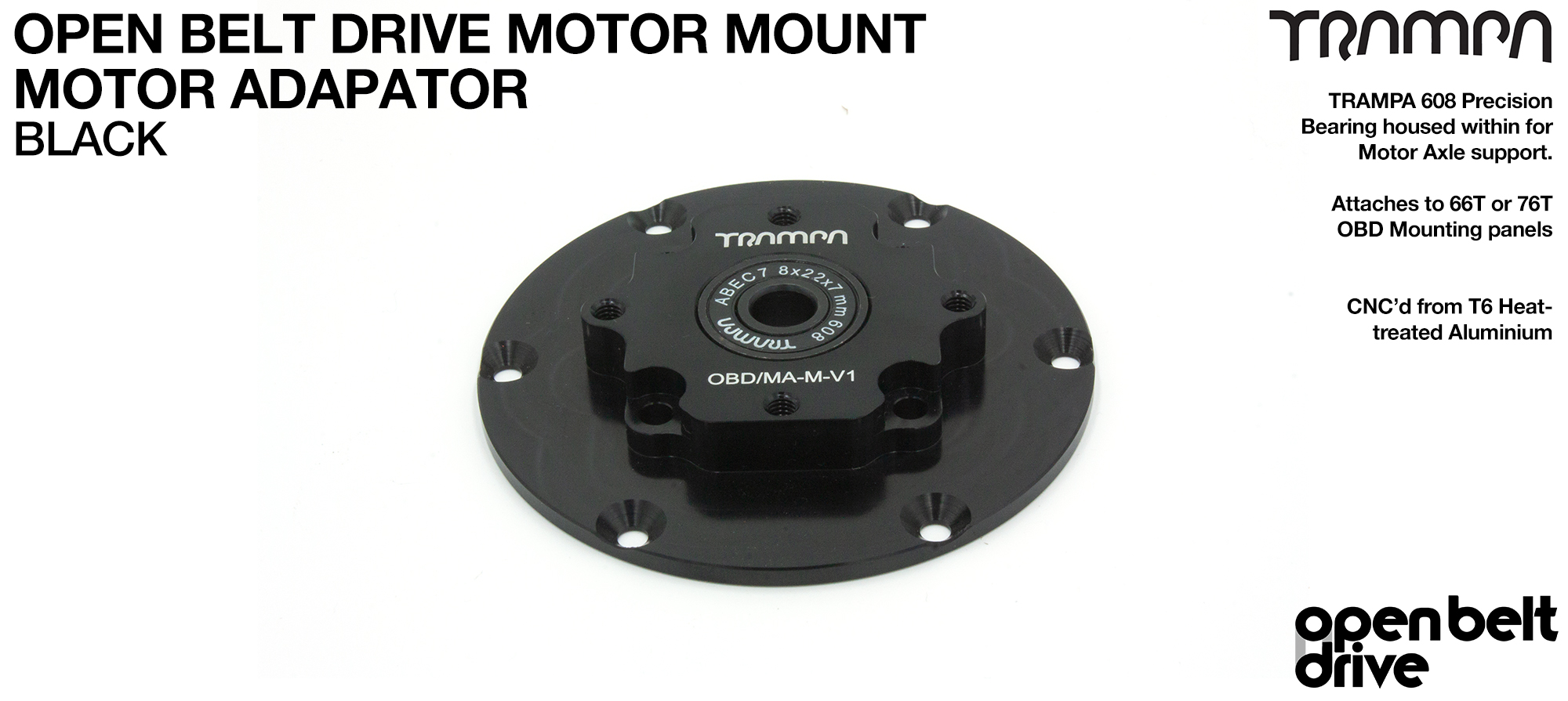 OBD Motor Adaptors - BLACK