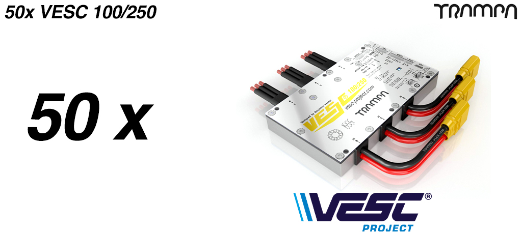 50x VESC 100V 250A - £325 each 
