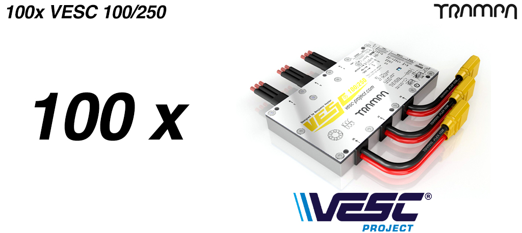 100x VESC 100V 250A - £315 each 