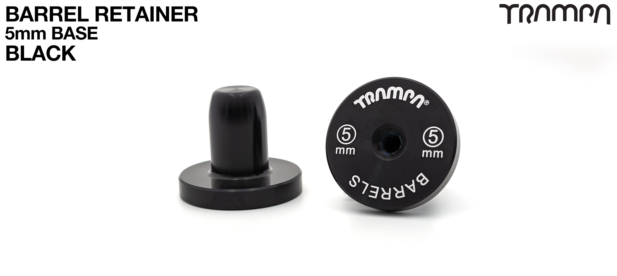 BARRELS Retainer 5mm Base BLACK 