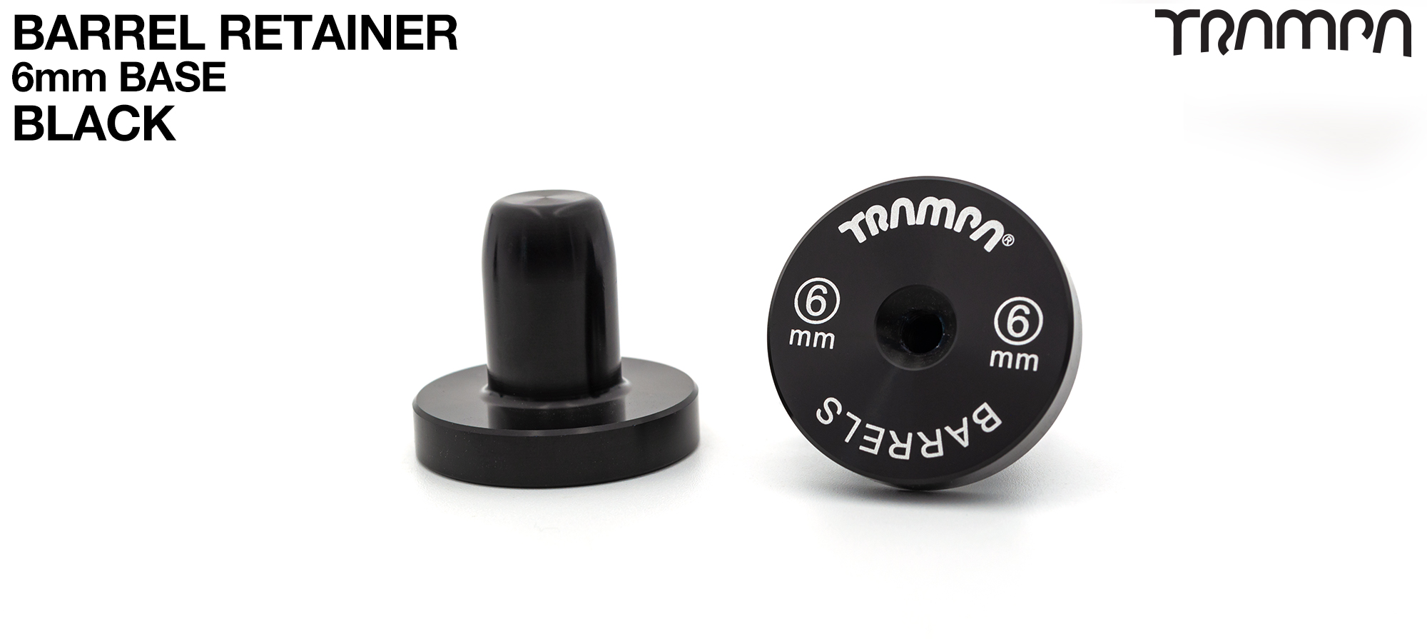 BARRELS Retainer 6mm Base BLACK