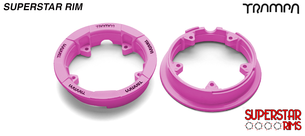PINK SUPERSTAR Rim (+£2.50)