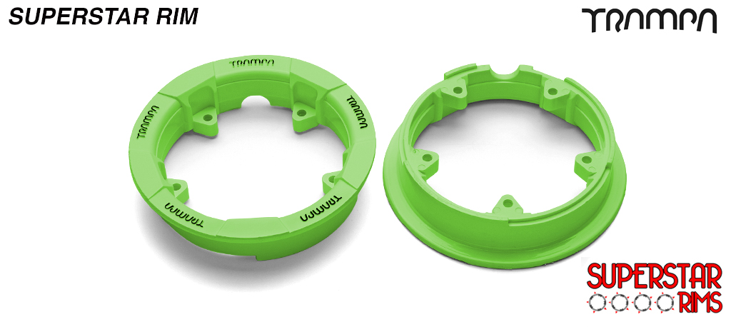 GREEN SUPERSTAR Rim (+£2.50)