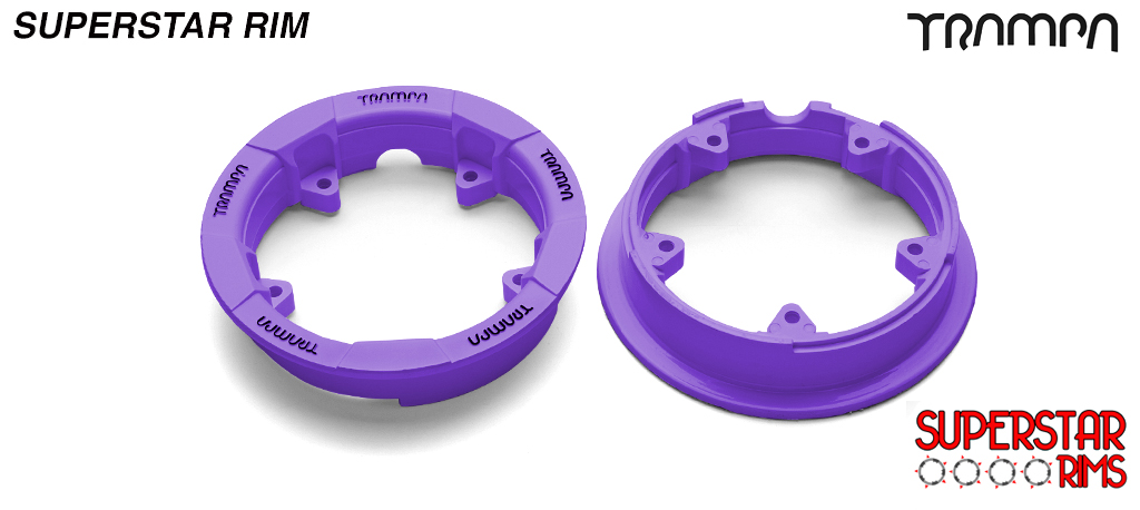 PURPLE SUPERSTAR Rim (+£2.50)