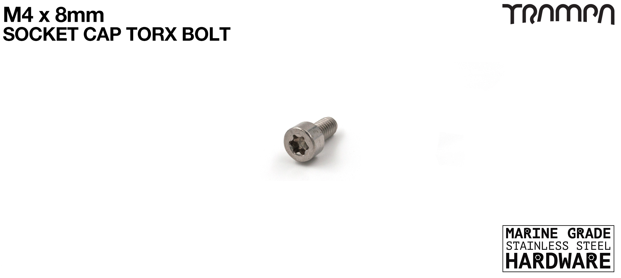 M4 x 8mm Socket Cap TORX Bolt 