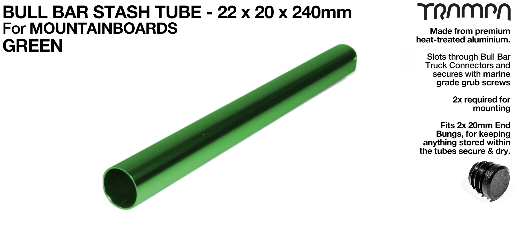 MTB Cross-Bar - GREEN 