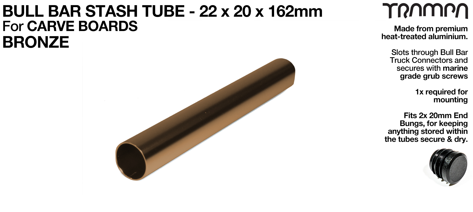 CARVE Cross-Bar - BRONZE 