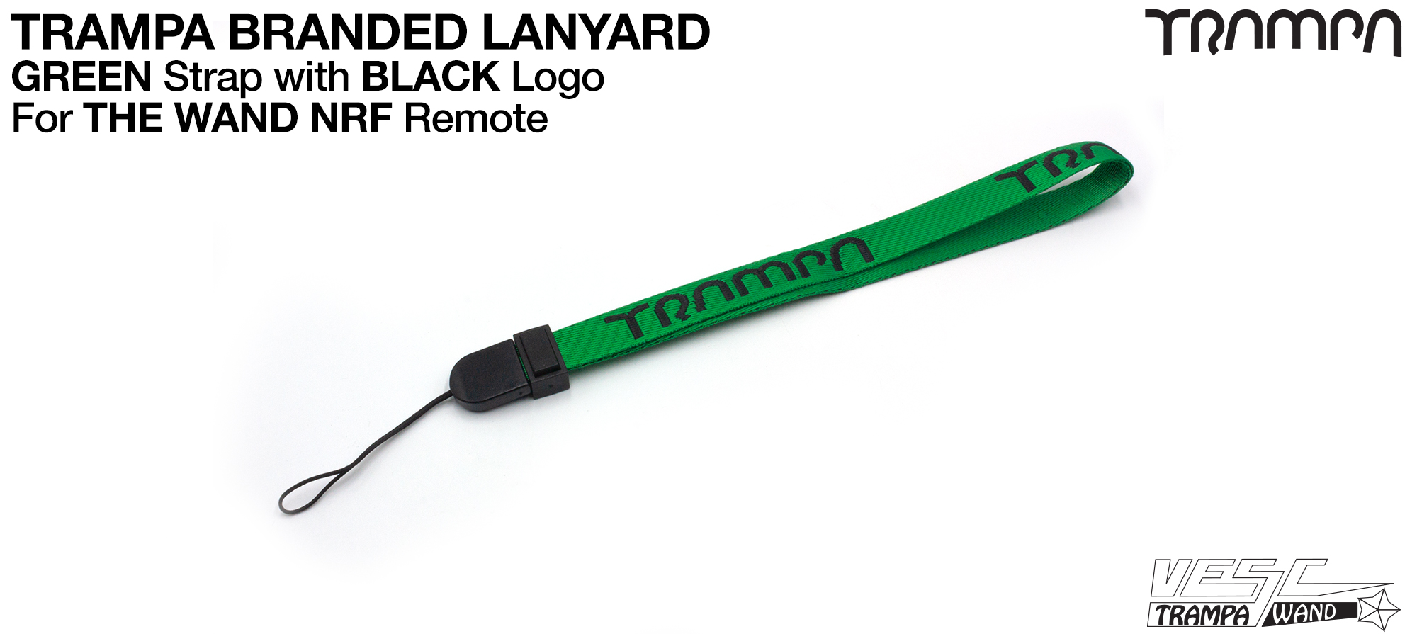 PINK & BLACK Logo Lanyard