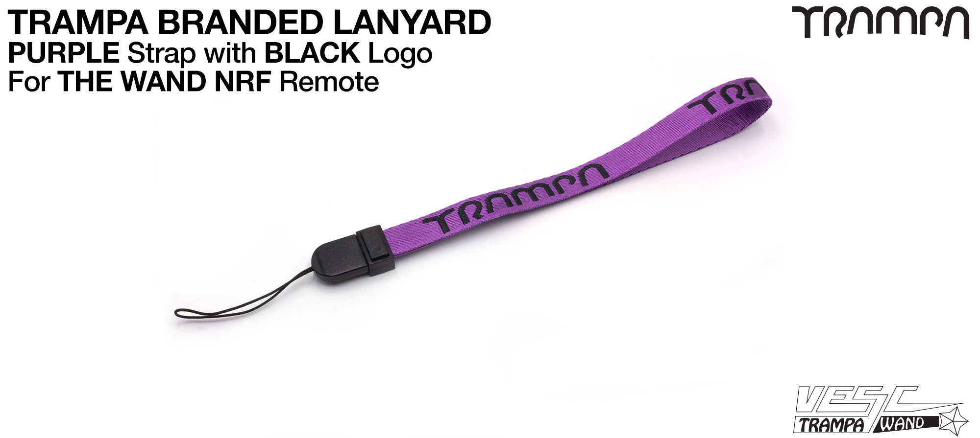 YELLOW & BLACK Logo Lanyard