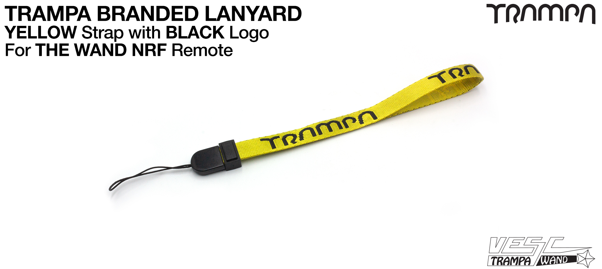 PURPLE & BLACK Logo Lanyard