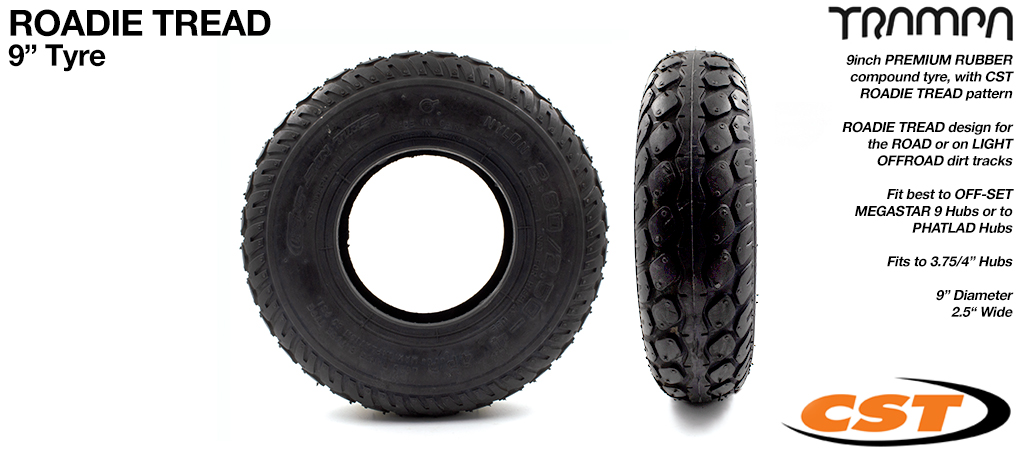 9 Inch ROADIE Tyre 