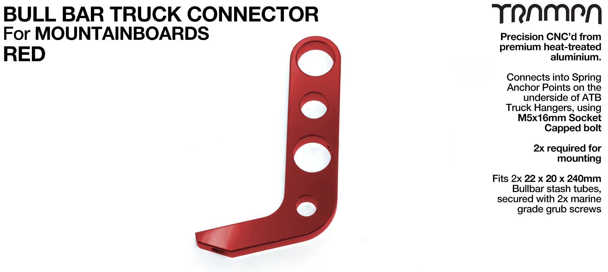MTB Uprights - RED 