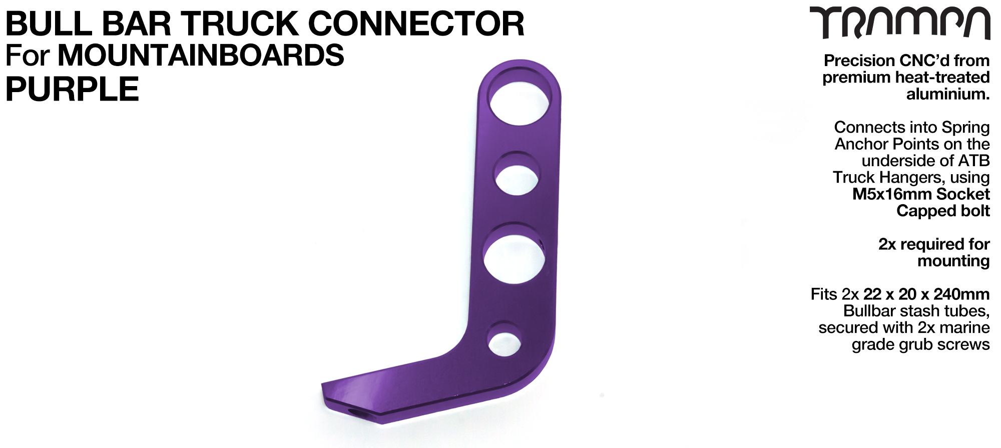 MTB Uprights - PURPLE 