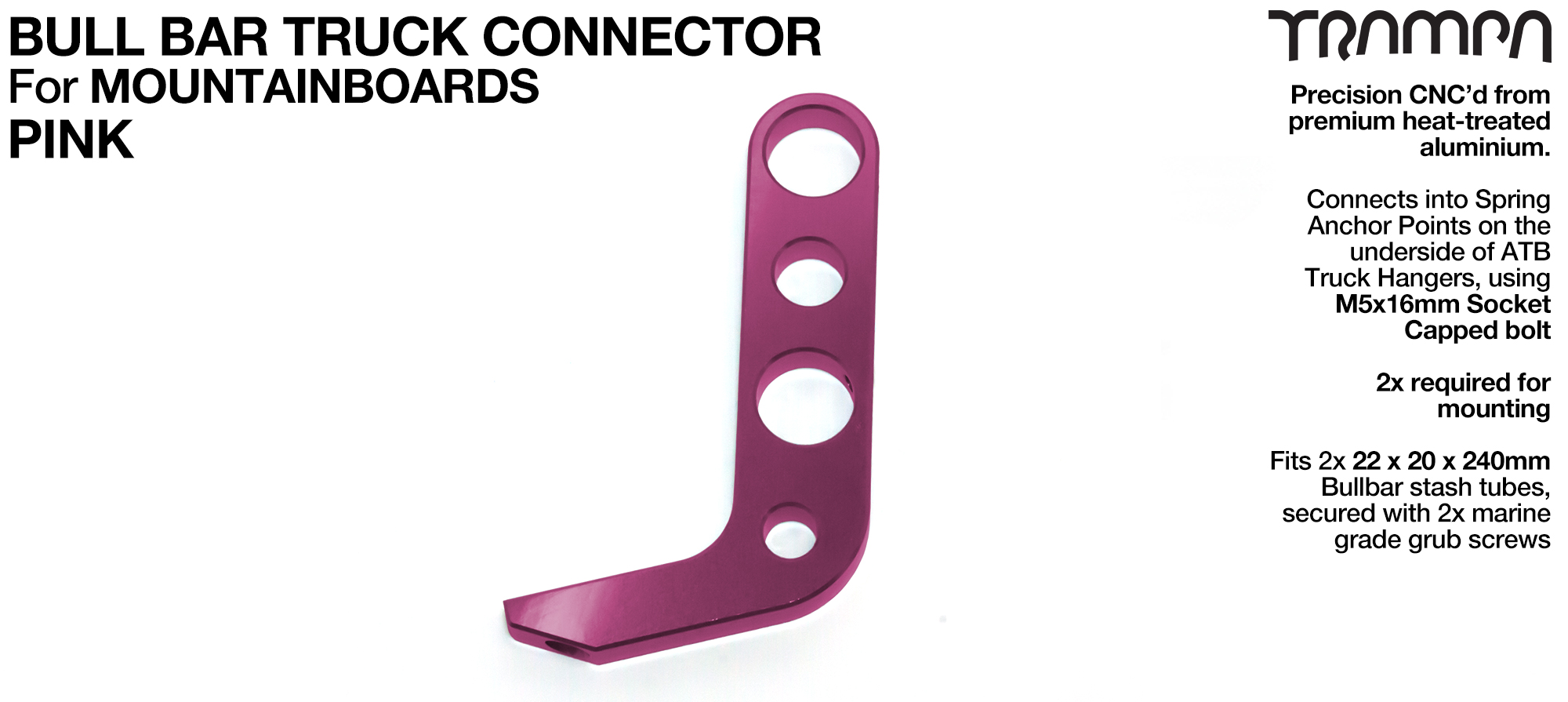 MTB Uprights - PINK 