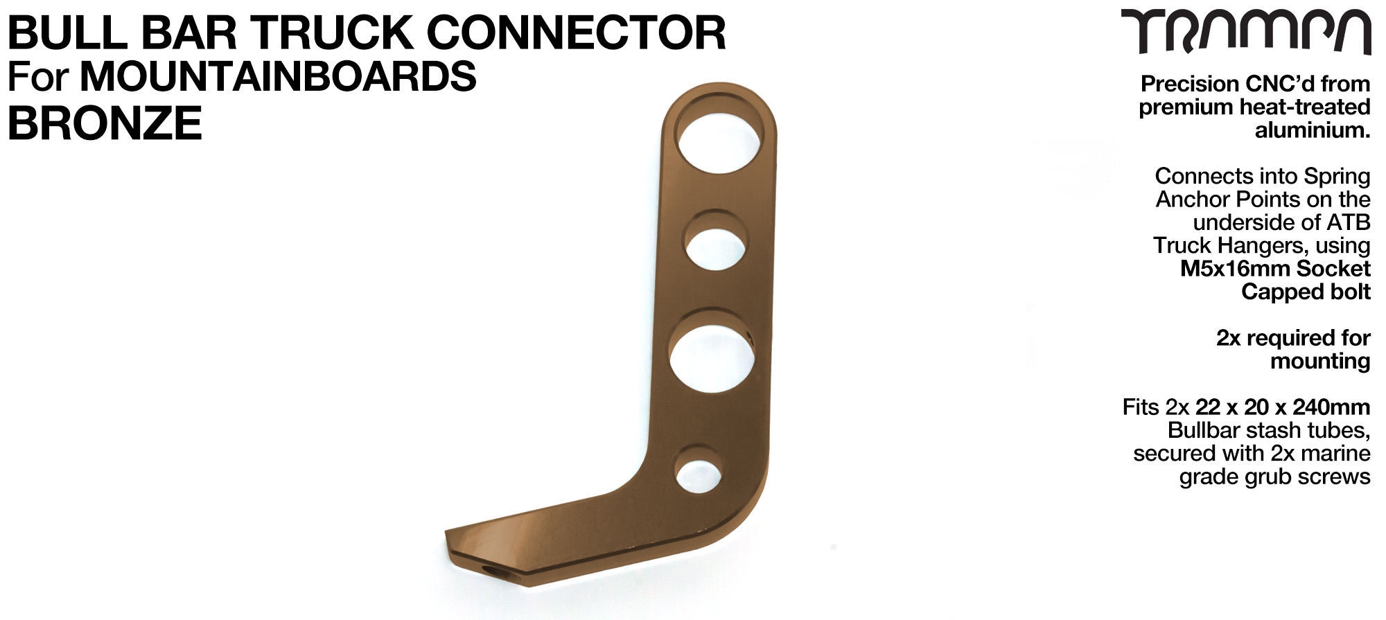 MTB Uprights - BRONZE 