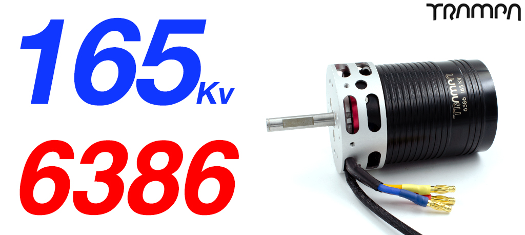 6386 165Kv Motors - Insane Torque & Power!! (+£100)
