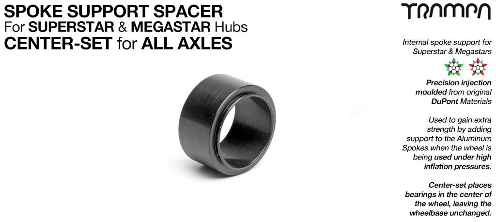 REGULAR Spoke Support spacer - 12mm Axles 
