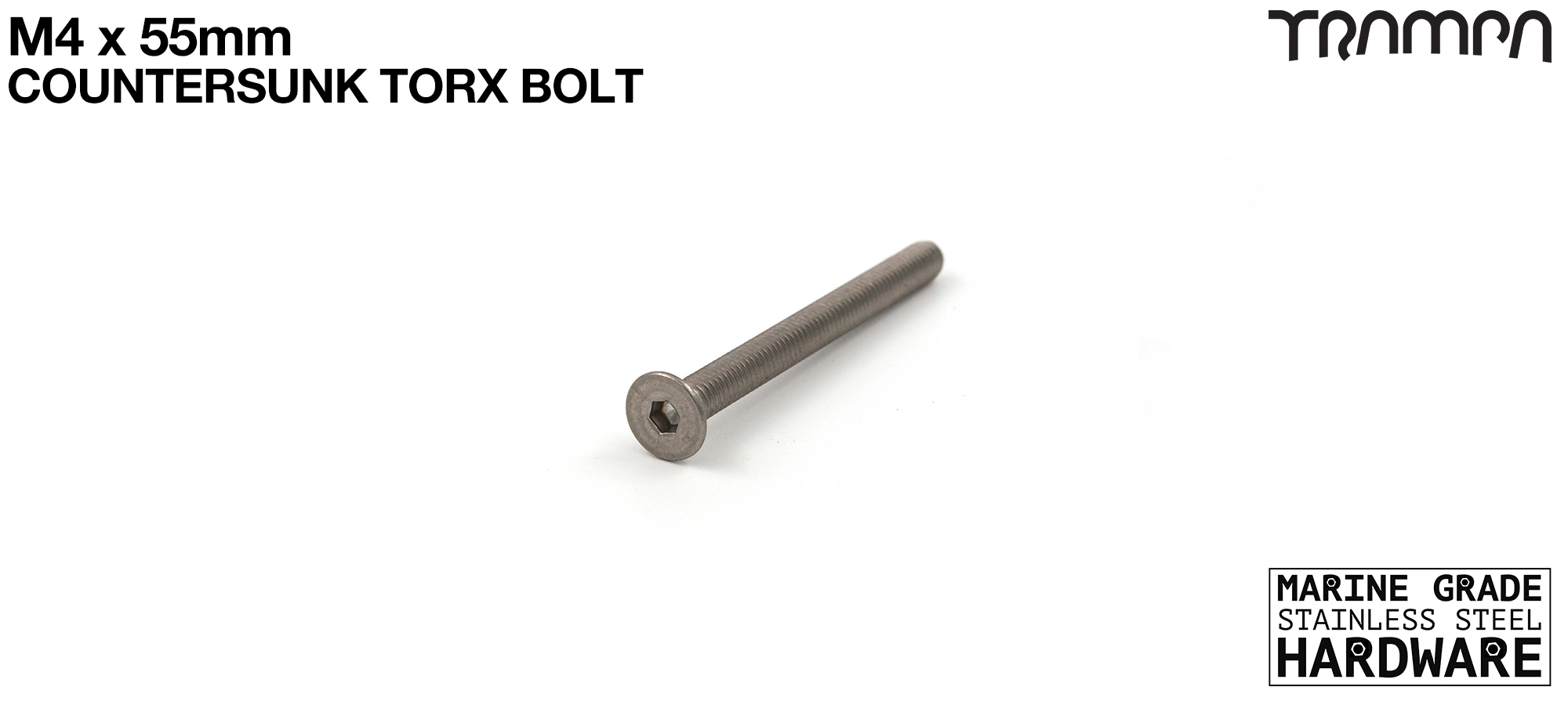 M4 x 60mm Countersunk Allen-Key Bolt 