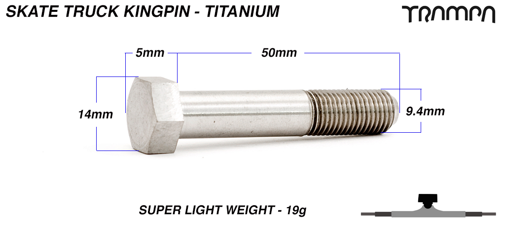 TITANIUM Kingpin (+£10)