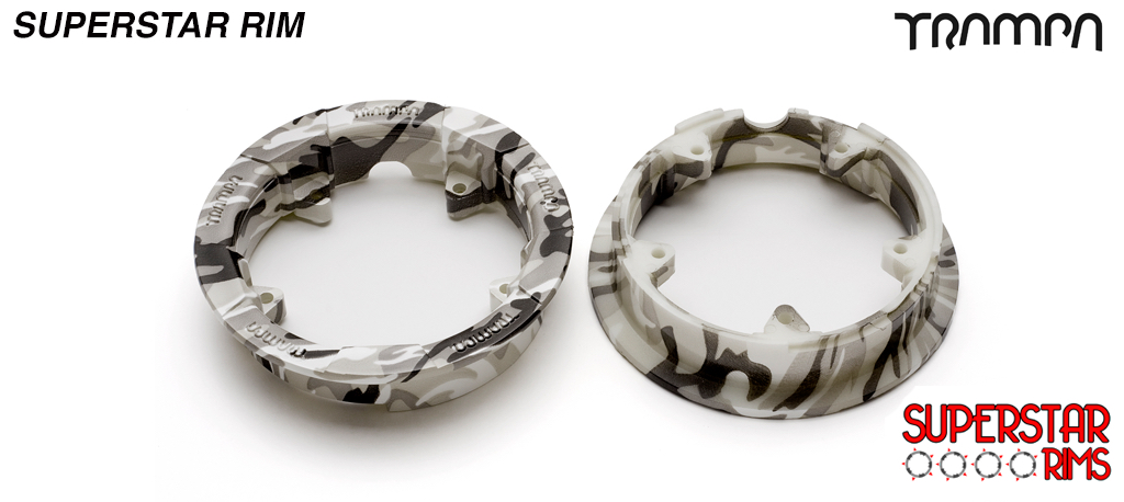 WINTER CAMO Print SUPERSTAR Rim (+£2.50)